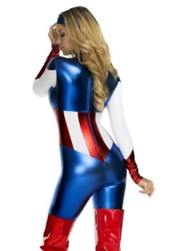 Forplay American Beauty Superhero Costume For Women -Halloween Costumes womens american beauty superhero costume 1