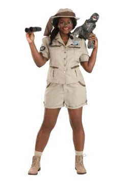 Paleontologist Women's Costume -Halloween Costumes womens archaeologist costume alt 1