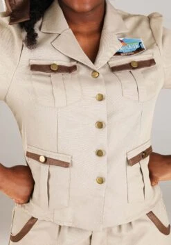 Paleontologist Women's Costume -Halloween Costumes womens archaeologist costume alt 4