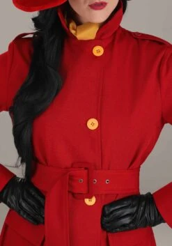 Authentic Carmen Sandiego Costume For Women 12 Authentic Carmen Sandiego Costume For Women -Halloween Costumes womens authentic carmen sandiego costume alt 2
