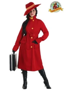 Authentic Carmen Sandiego Costume For Women 17 Authentic Carmen Sandiego Costume For Women -Halloween Costumes womens authentic carmen sandiego costume alt 7