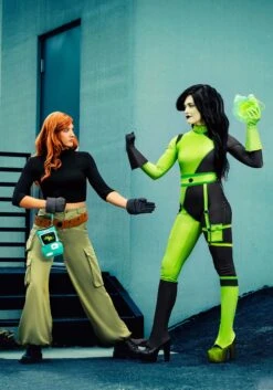 Disney Kim Possible Authentic Shego Costume For Women -Halloween Costumes womens authentic disney shego costume alt 3