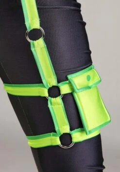 Disney Kim Possible Authentic Shego Costume For Women -Halloween Costumes womens authentic disney shego costume alt 6