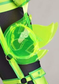 Disney Kim Possible Authentic Shego Costume For Women -Halloween Costumes womens authentic disney shego costume alt 7