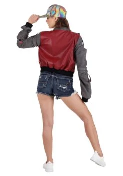 Women's Back To The Future II Marty McFly Costume Jacket -Halloween Costumes womens back to the future ii marty mcfly costume alt 3