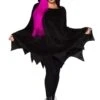 LEG AVENUE Bat Costume Poncho For Women 2 LEG AVENUE Bat Costume Poncho For Women -Halloween Costumes womens bat poncho