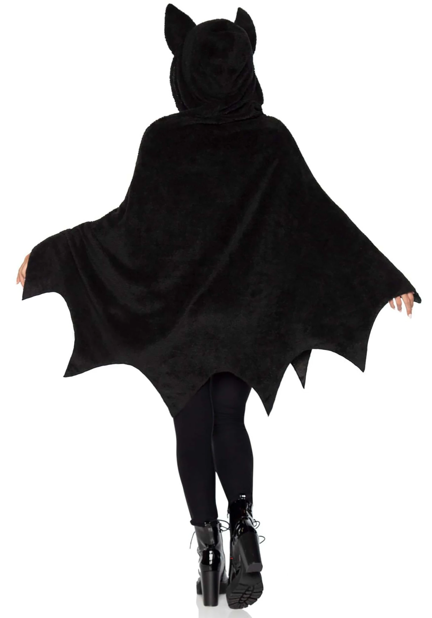 LEG AVENUE Bat Costume Poncho For Women 4 LEG AVENUE Bat Costume Poncho For Women - Image 2