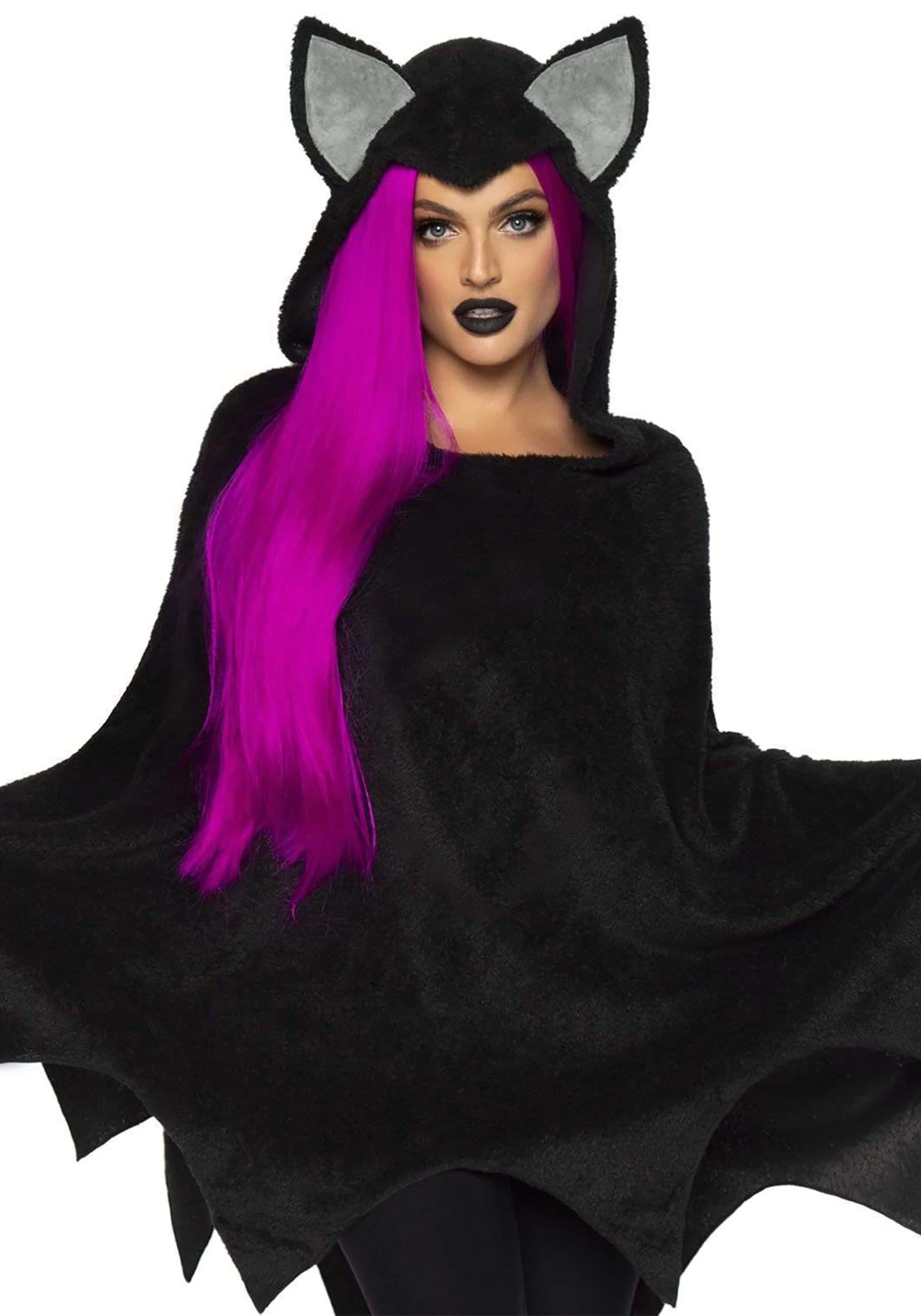 LEG AVENUE Bat Costume Poncho For Women 5 LEG AVENUE Bat Costume Poncho For Women - Image 3
