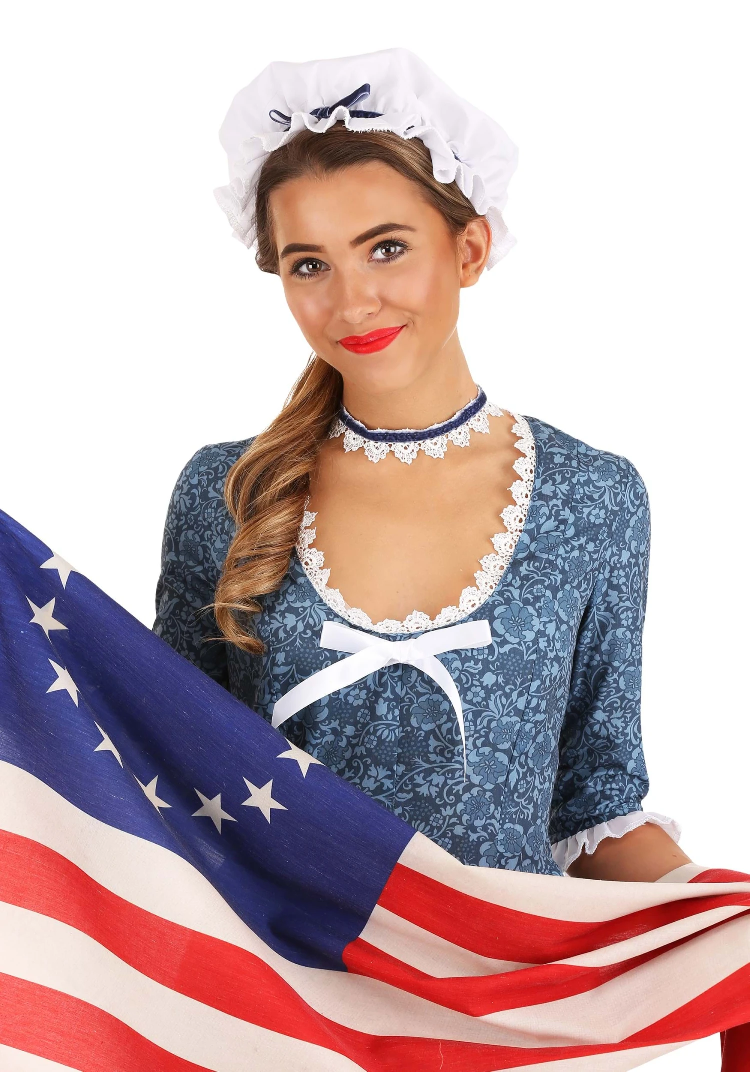 Betsy Ross Women's Costume Dress 4 Betsy Ross Women's Costume Dress - Image 2