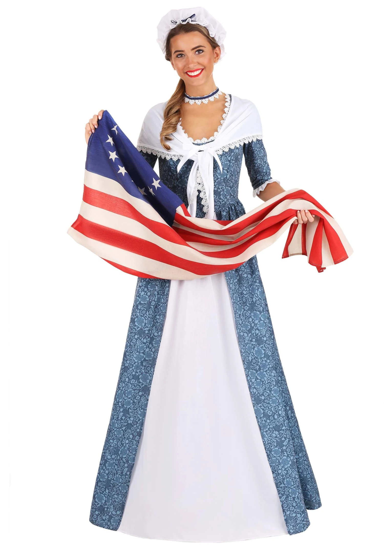 Betsy Ross Women's Costume Dress 3 Betsy Ross Women's Costume Dress