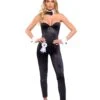Roma Playboy Black Bunny Classic Playmate Costume For Women 2 Roma Playboy Black Bunny Classic Playmate Costume For Women -Halloween Costumes womens black playboy bunny classic playmate costume