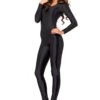 LEG AVENUE Black Spandex Catsuit Costume For Women 1 LEG AVENUE Black Spandex Catsuit Costume For Women -Halloween Costumes womens black spandex catsuit