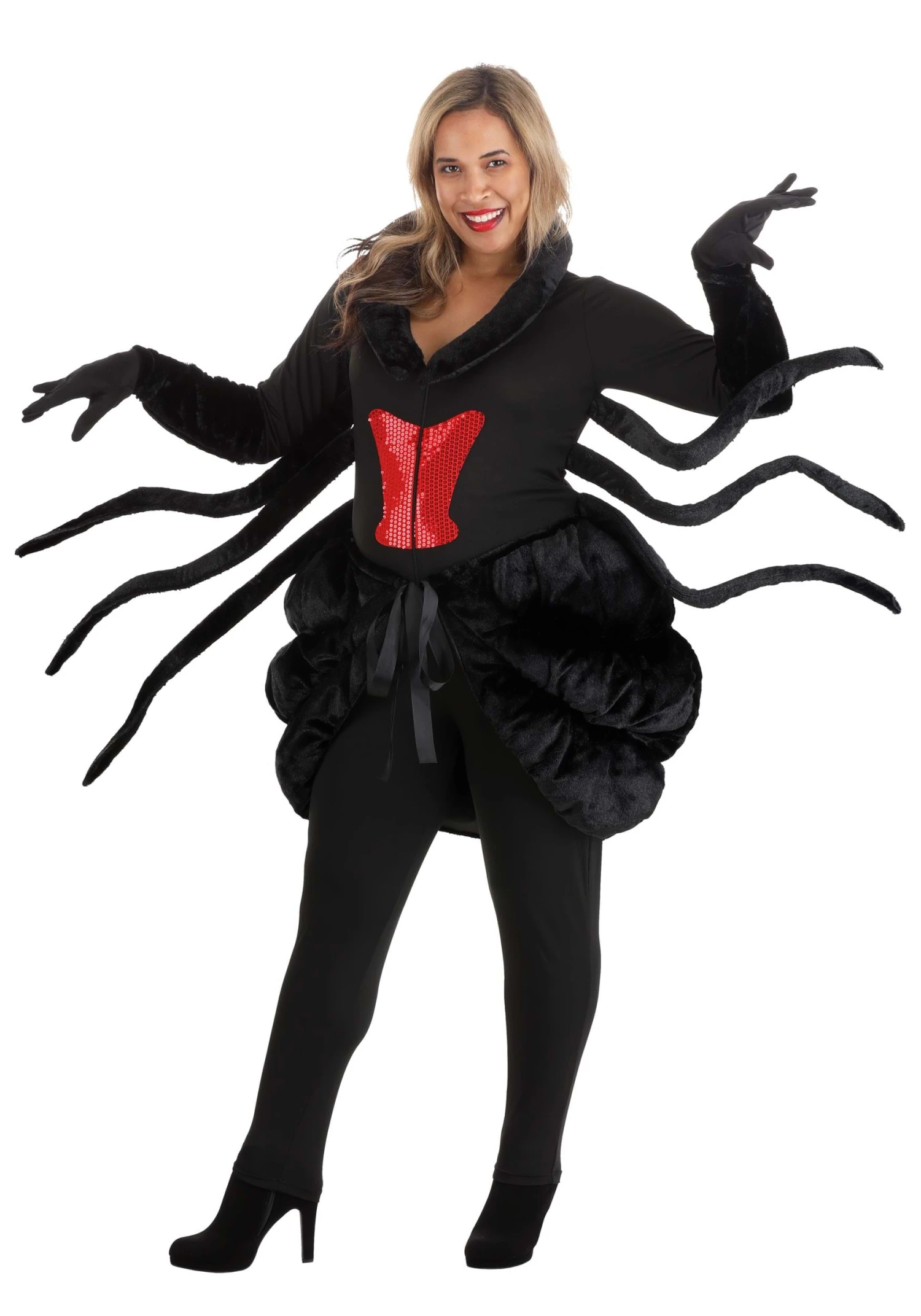 Black Widow Spider Women's Costume 5 Black Widow Spider Women's Costume - Image 3