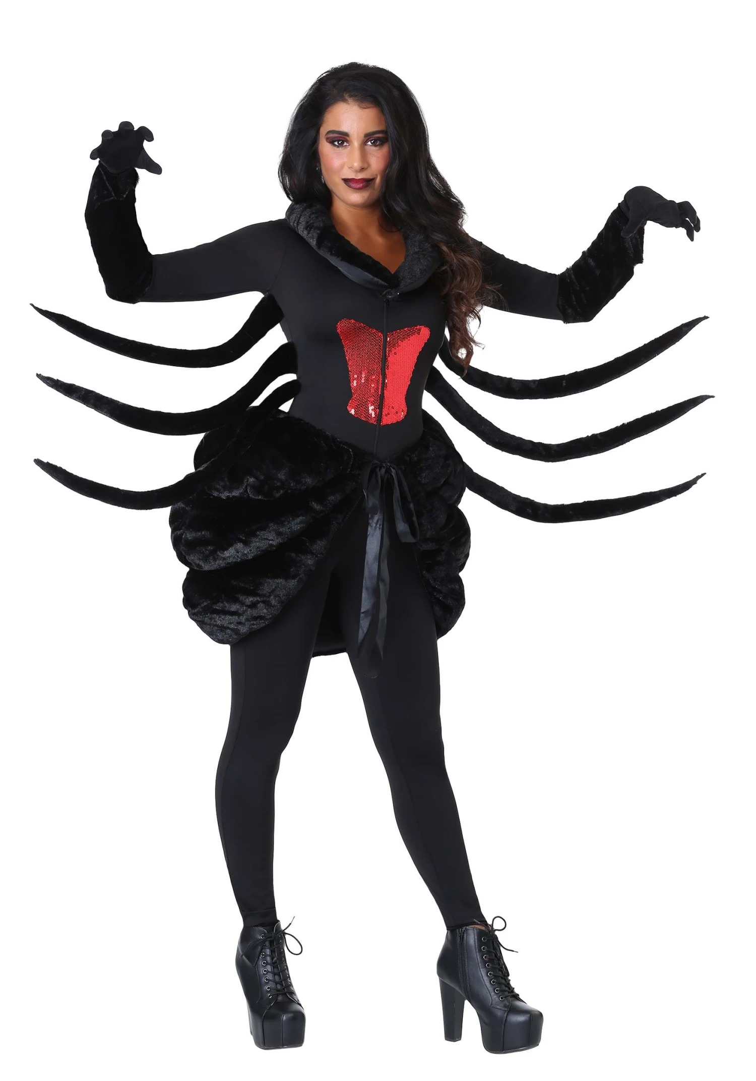 Black Widow Spider Women's Costume 3 Black Widow Spider Women's Costume