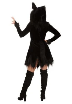 Black Wolf Costume For Women 9 Black Wolf Costume For Women -Halloween Costumes womens black wolf costume alt 1