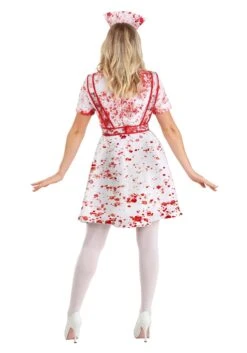 Blood Splatter Nurse Costume For Women 10 Blood Splatter Nurse Costume For Women -Halloween Costumes womens blood splatter nurse costume alt 1