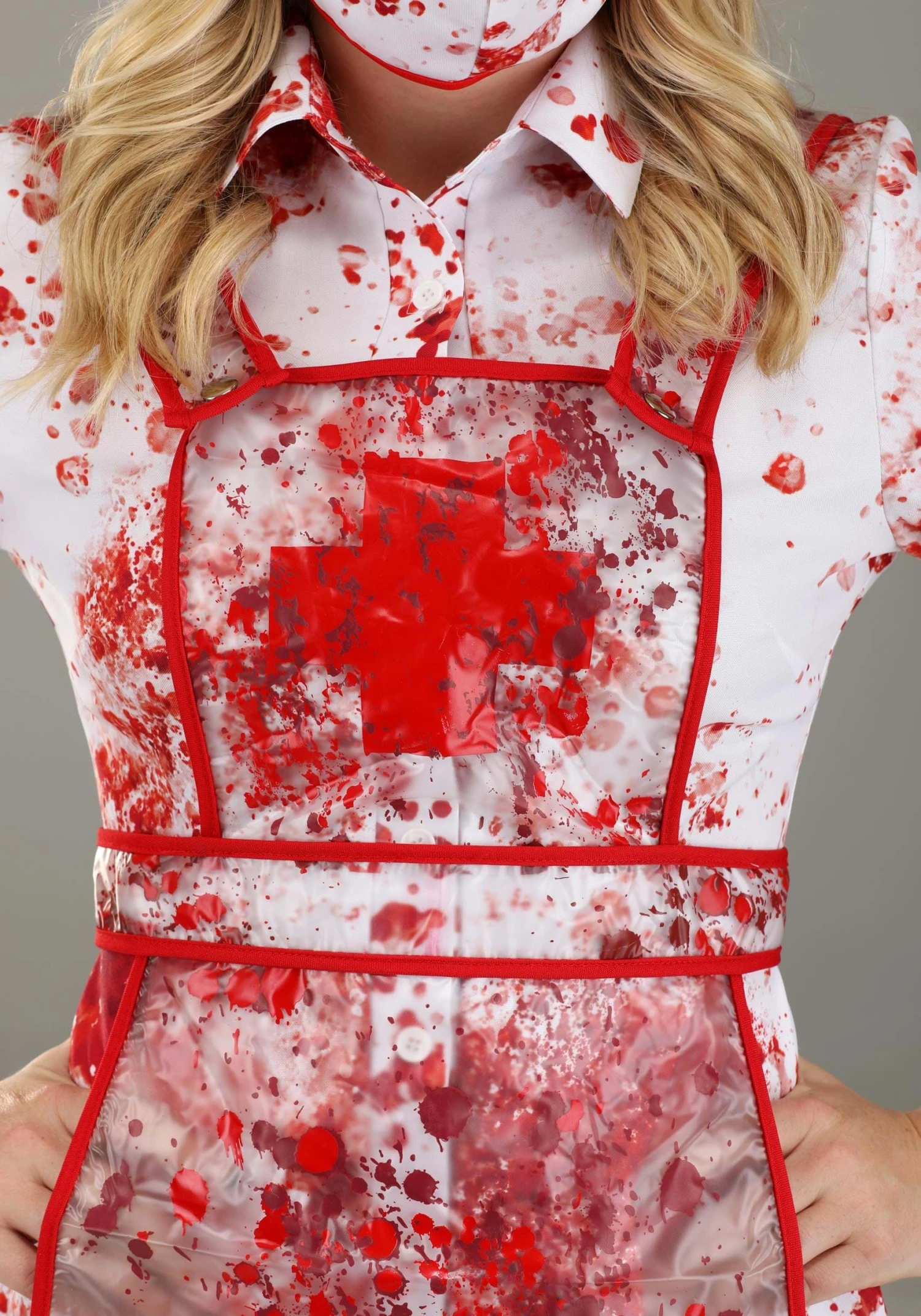 Blood Splatter Nurse Costume For Women 6 Blood Splatter Nurse Costume For Women - Image 4