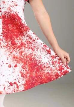 Blood Splatter Nurse Costume For Women 15 Blood Splatter Nurse Costume For Women -Halloween Costumes womens blood splatter nurse costume alt 6