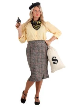 Women's Bonnie The Bandit Costume -Halloween Costumes womens bonnie the bandit costume alt 1