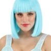 Bright Blue Bob Wig For Women