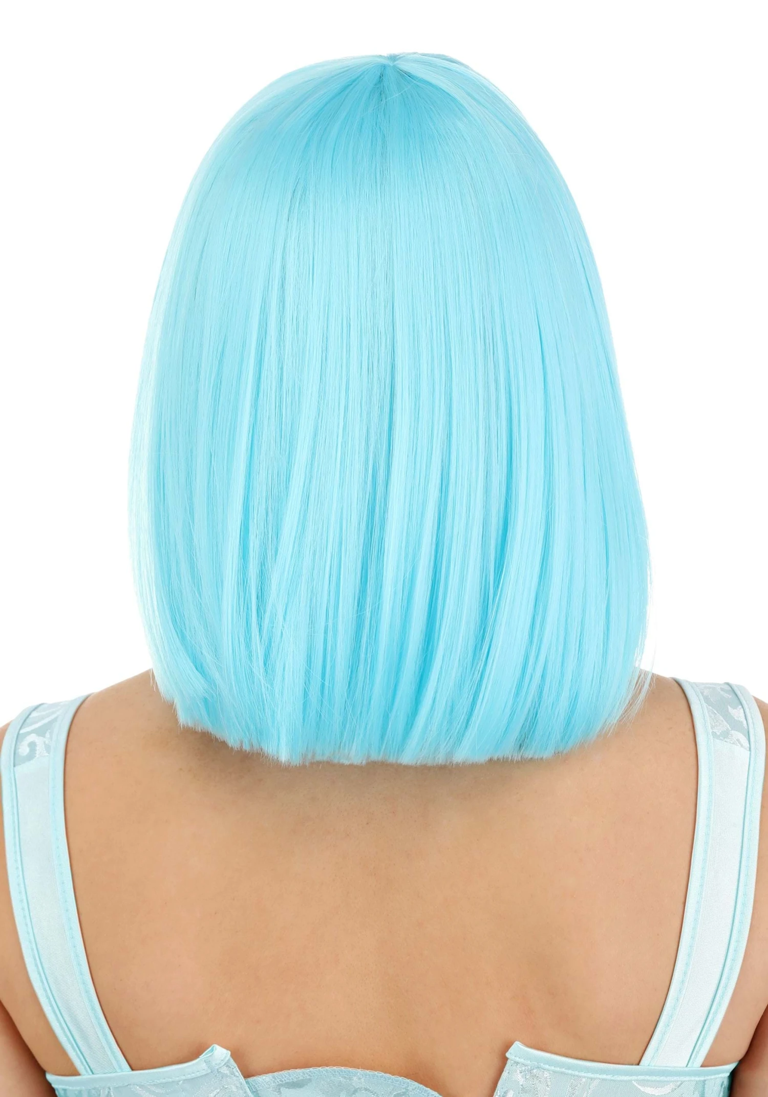 Bright Blue Bob Wig For Women 4 Bright Blue Bob Wig For Women - Image 2