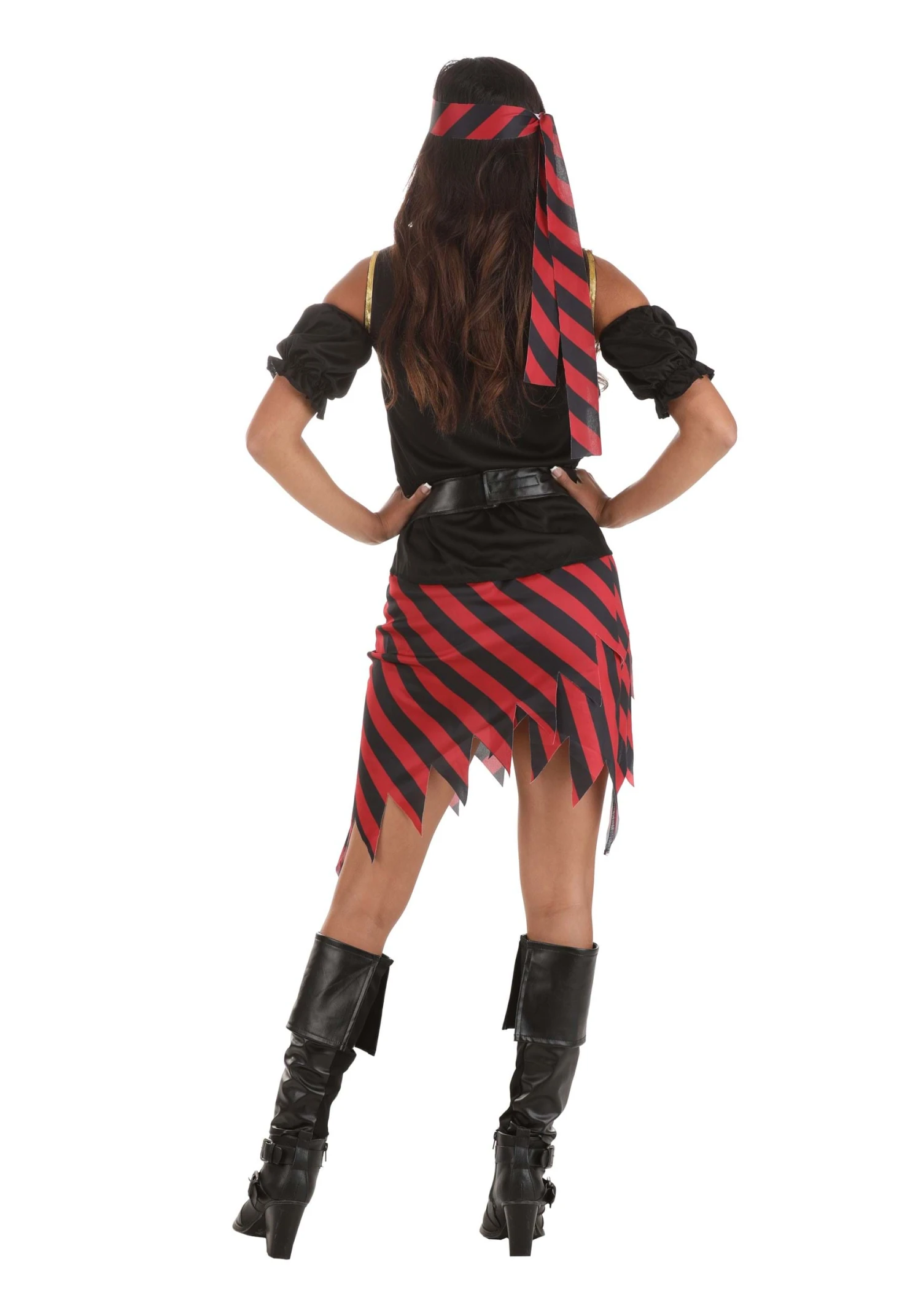 Budget Pirate Costume For Women 4 Budget Pirate Costume For Women - Image 2