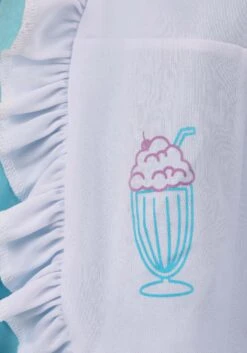 Women's Car Hop Waitress Costume -Halloween Costumes womens car hop waitress costume alt 3