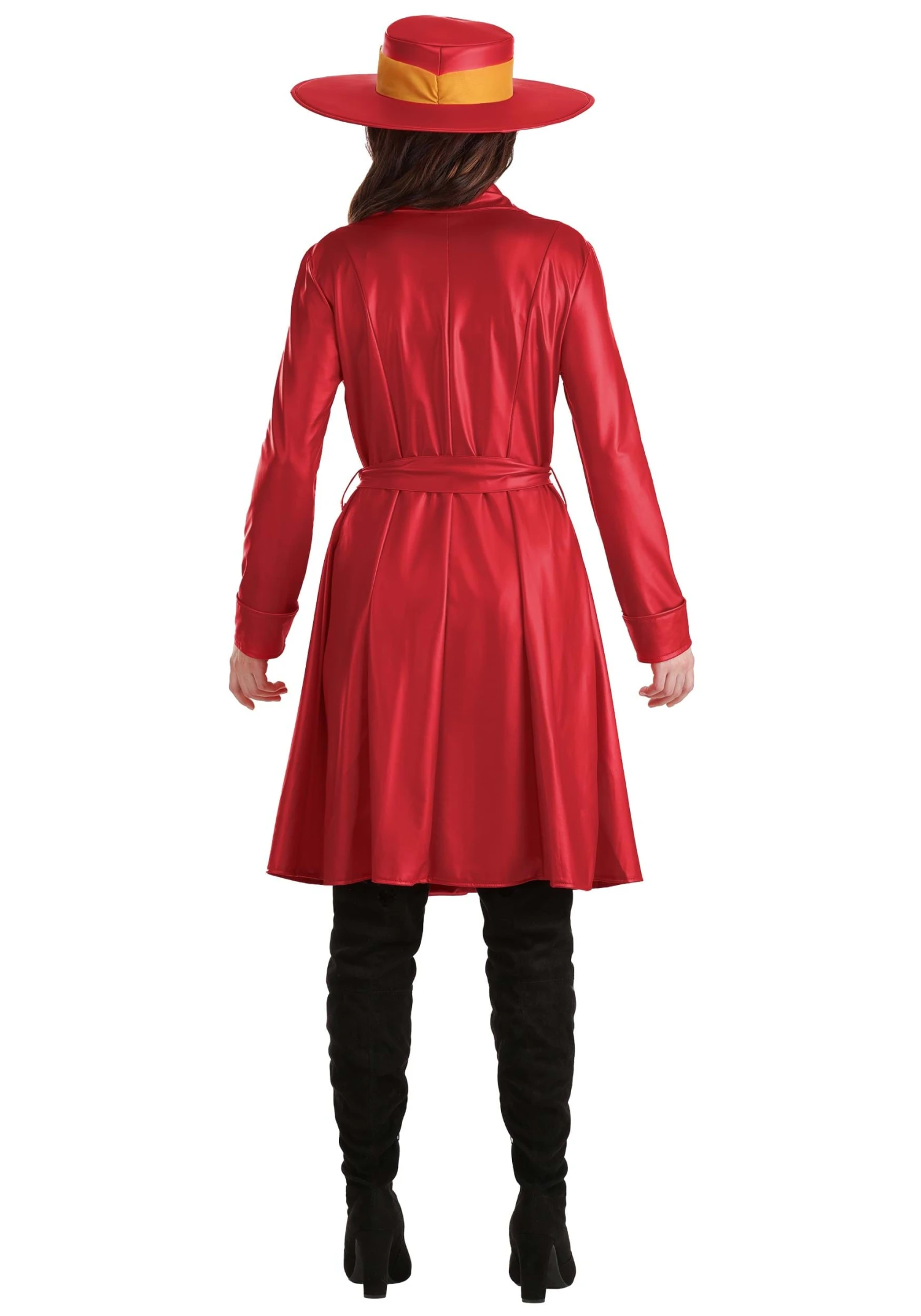 Women's Carmen Sandiego Bodysuit Costume 4 Women's Carmen Sandiego Bodysuit Costume - Image 2