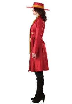 Women's Carmen Sandiego Bodysuit Costume 12 Women's Carmen Sandiego Bodysuit Costume -Halloween Costumes womens carmen sandiego bodysuit costume alt 2