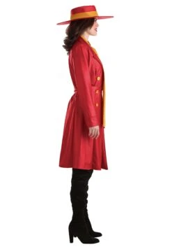 Women's Carmen Sandiego Bodysuit Costume 13 Women's Carmen Sandiego Bodysuit Costume -Halloween Costumes womens carmen sandiego bodysuit costume alt 3