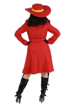 Women's Carmen Sandiego Costume 11 Women's Carmen Sandiego Costume -Halloween Costumes womens carmen sandiego costume alt 2