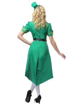 Charming Leprechaun Costume For Women -Halloween Costumes womens charming leprechaun costume alt 3