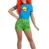 Women's Nickelodeon Rugrats Chuckie Costume -Halloween Costumes womens chuckie nickelodeon rugrats costume