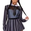 Forplay Classes On Wednesday School Girl Costume For Women -Halloween Costumes womens classes on wednesday school girl costume