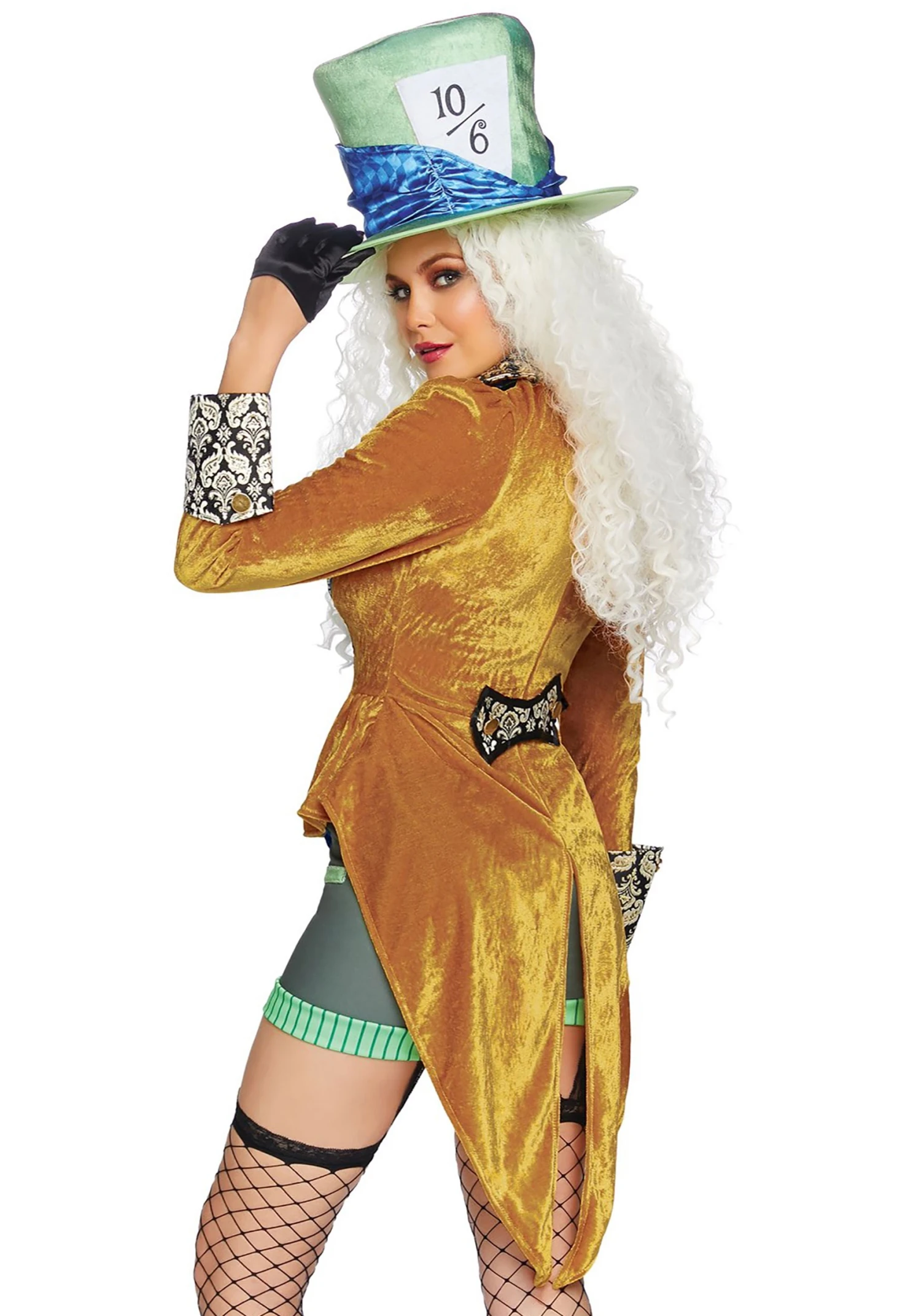 LEG AVENUE Classic Mad Hatter Costume For Women 5 LEG AVENUE Classic Mad Hatter Costume For Women - Image 3