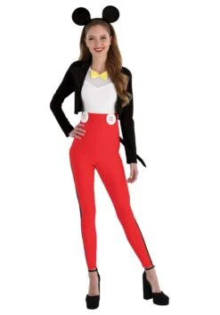 AMSCAN Women's Classic Mickey Suit Costume