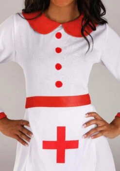 Classic Nurse Women's Costume 9 Classic Nurse Women's Costume -Halloween Costumes womens classic nurse costume alt 3