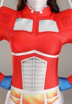 Hasbro Women's Classic Transformers Optimus Prime Costume 15 Hasbro Women's Classic Transformers Optimus Prime Costume -Halloween Costumes womens classic optimus prime costume alt 4