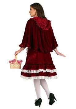 Women's Classic Red Riding Hood Costume -Halloween Costumes womens classic red riding hood costume 2
