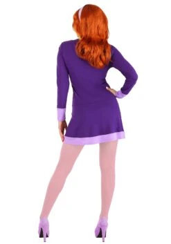 Classic Scooby Doo Daphne Costume For Women -Halloween Costumes womens classic scooby doo daphne costume alt 4