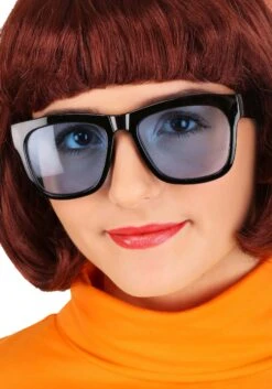 Classic Scooby Doo Velma Costume For Women -Halloween Costumes womens classic scooby doo velma costume alt 3