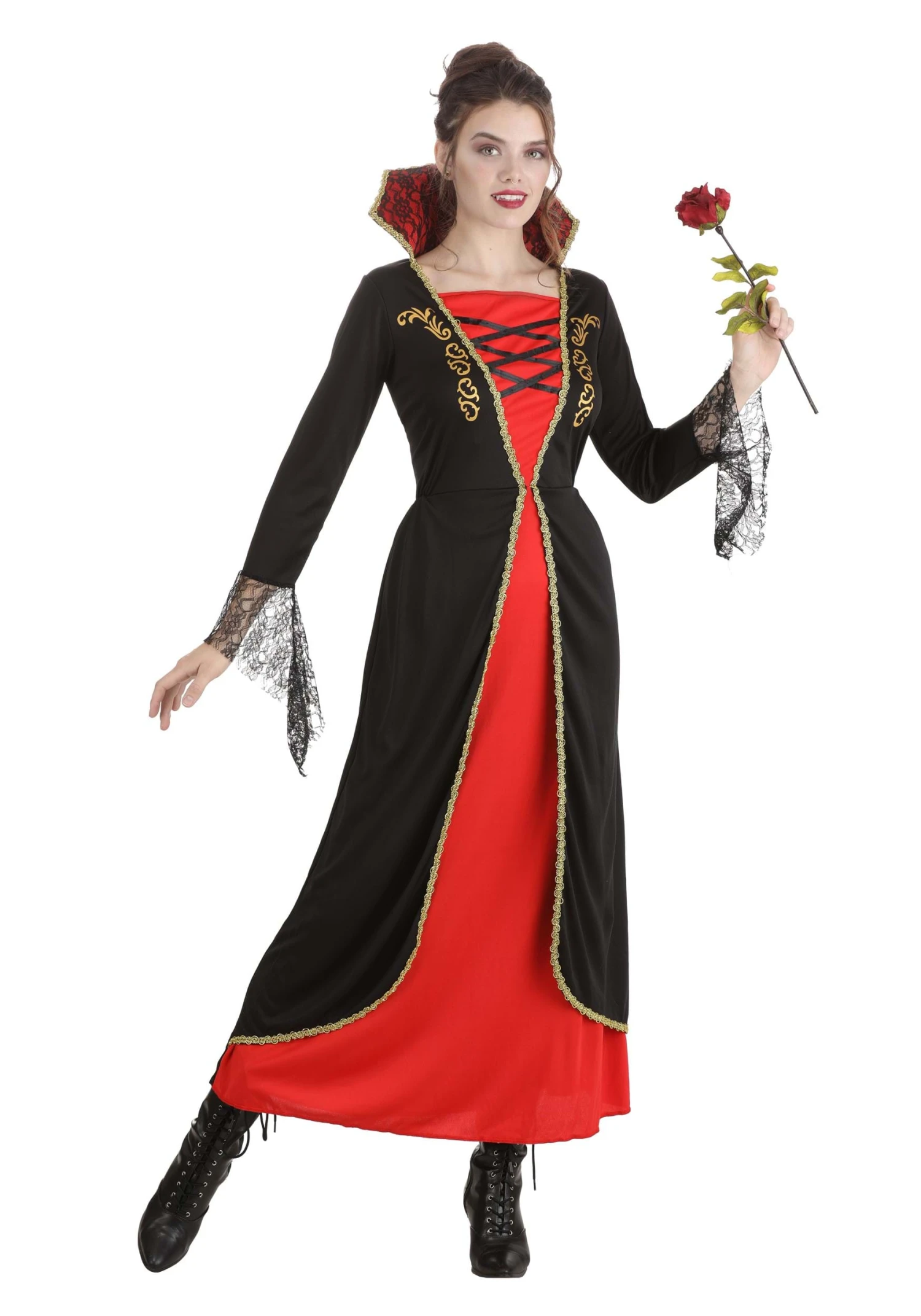 Women's Classic Vampire Costume Dress 3 Women's Classic Vampire Costume Dress