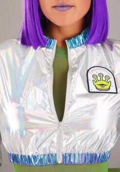 Cosmonaut Alien Women's Costume -Halloween Costumes womens cosmonaut alien costume alt 5