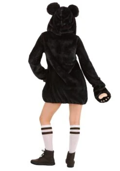 Cozy Brown Bear Costume For Women -Halloween Costumes womens cozy brown bear costume2