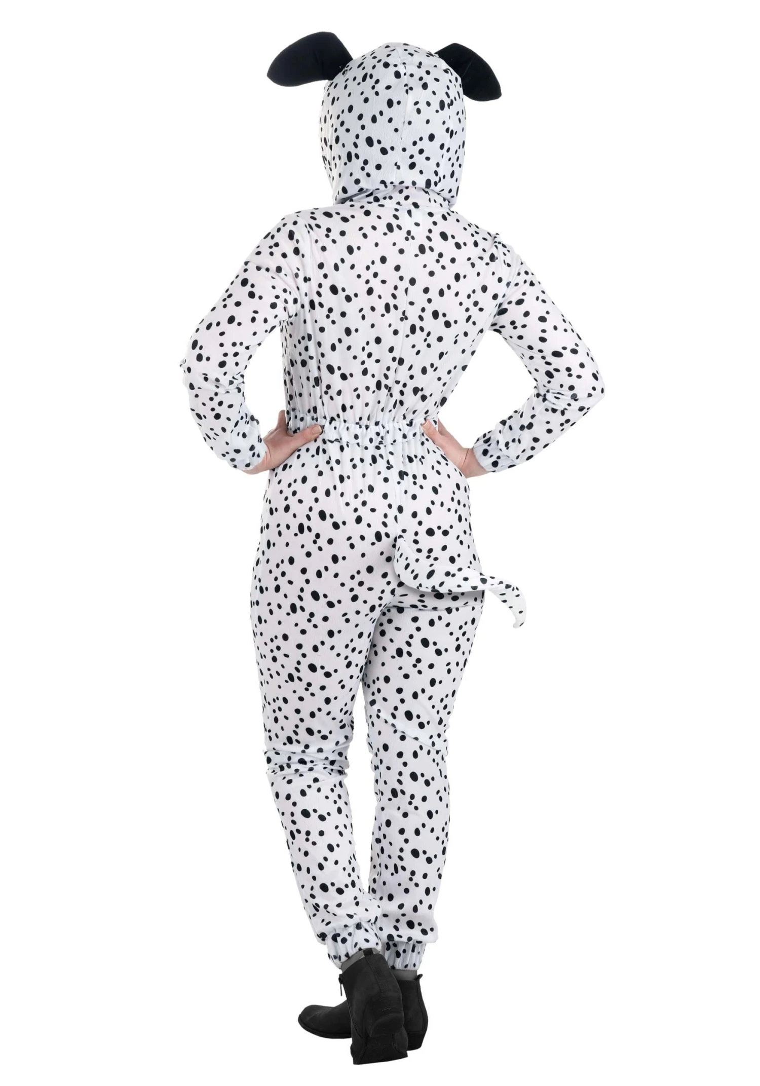 Cozy Dalmatian Jumpsuit Costume For Women 5 Cozy Dalmatian Jumpsuit Costume For Women - Image 3