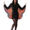 Cozy Monarch Butterfly Costume For Women -Halloween Costumes womens cozy monarch costume