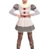 LEG AVENUE Creepy Killer Clown Costume For Women -Halloween Costumes womens creepy clown costume
