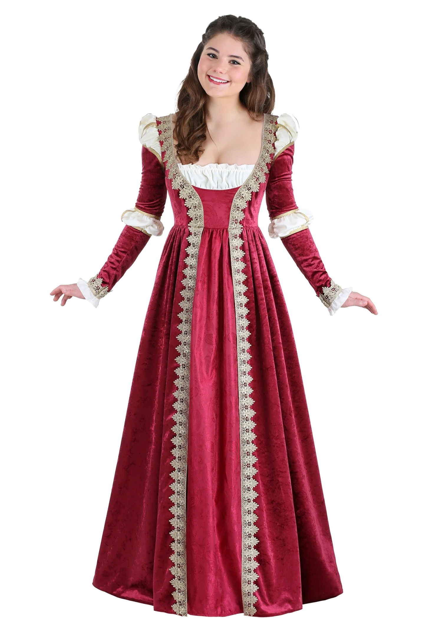 Crimson Maiden Women's Costume 3 Crimson Maiden Women's Costume