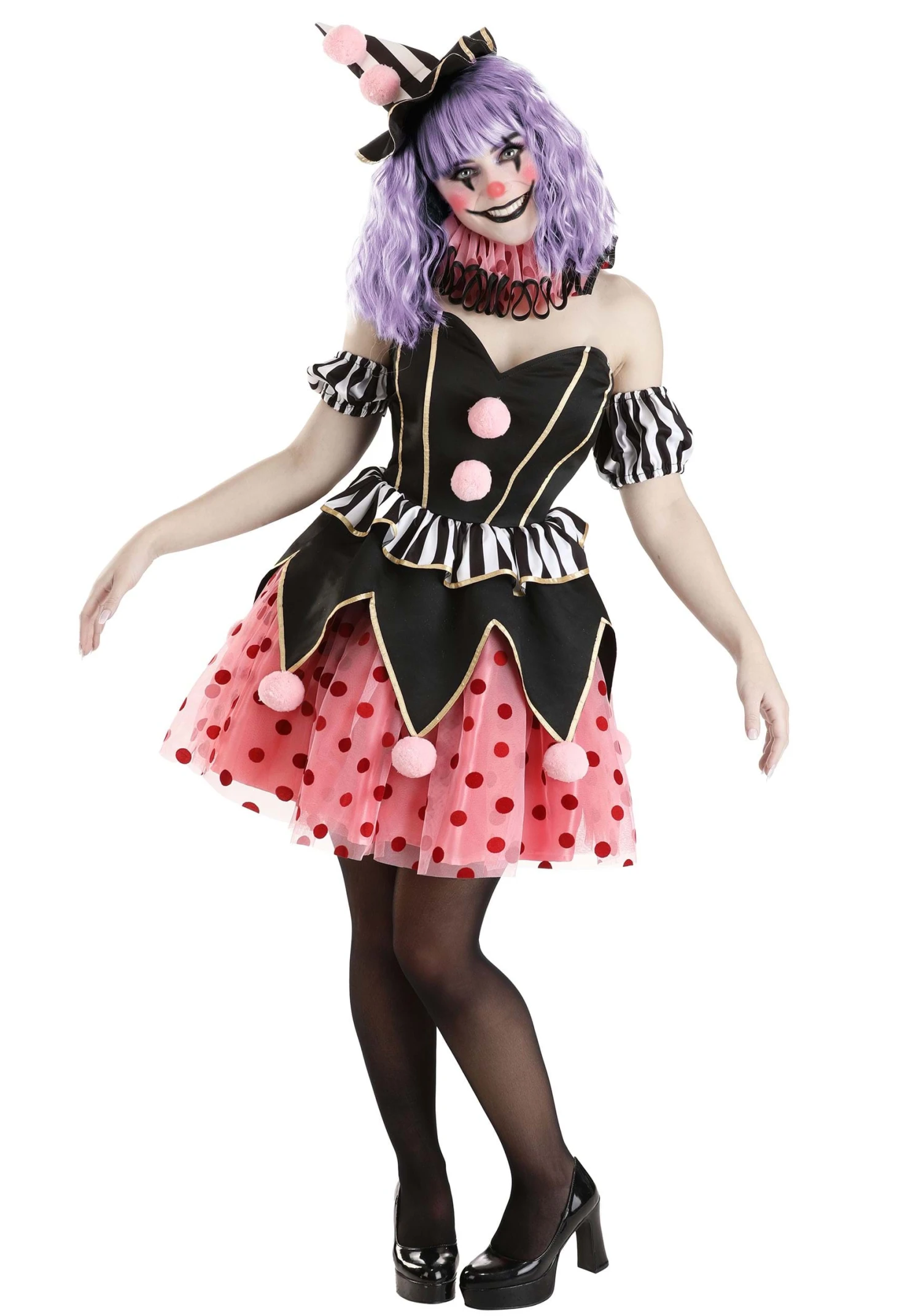 Cupcake Clown Women's Costume 9 Cupcake Clown Women's Costume - Image 7