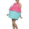 Tasty Pink Cupcake Costume For Women 1 Tasty Pink Cupcake Costume For Women -Halloween Costumes womens cupcake costume